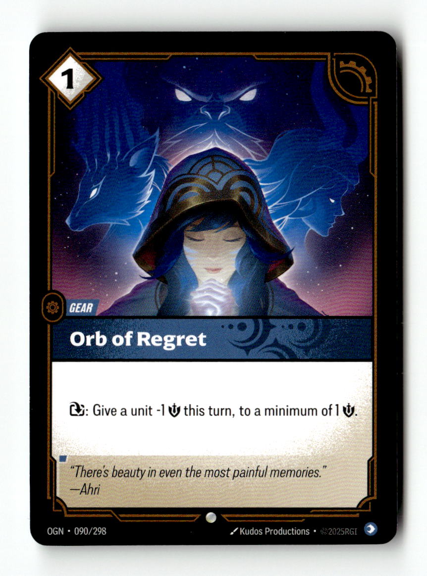 Orb of Regret | Lightly Played / English / Normal
