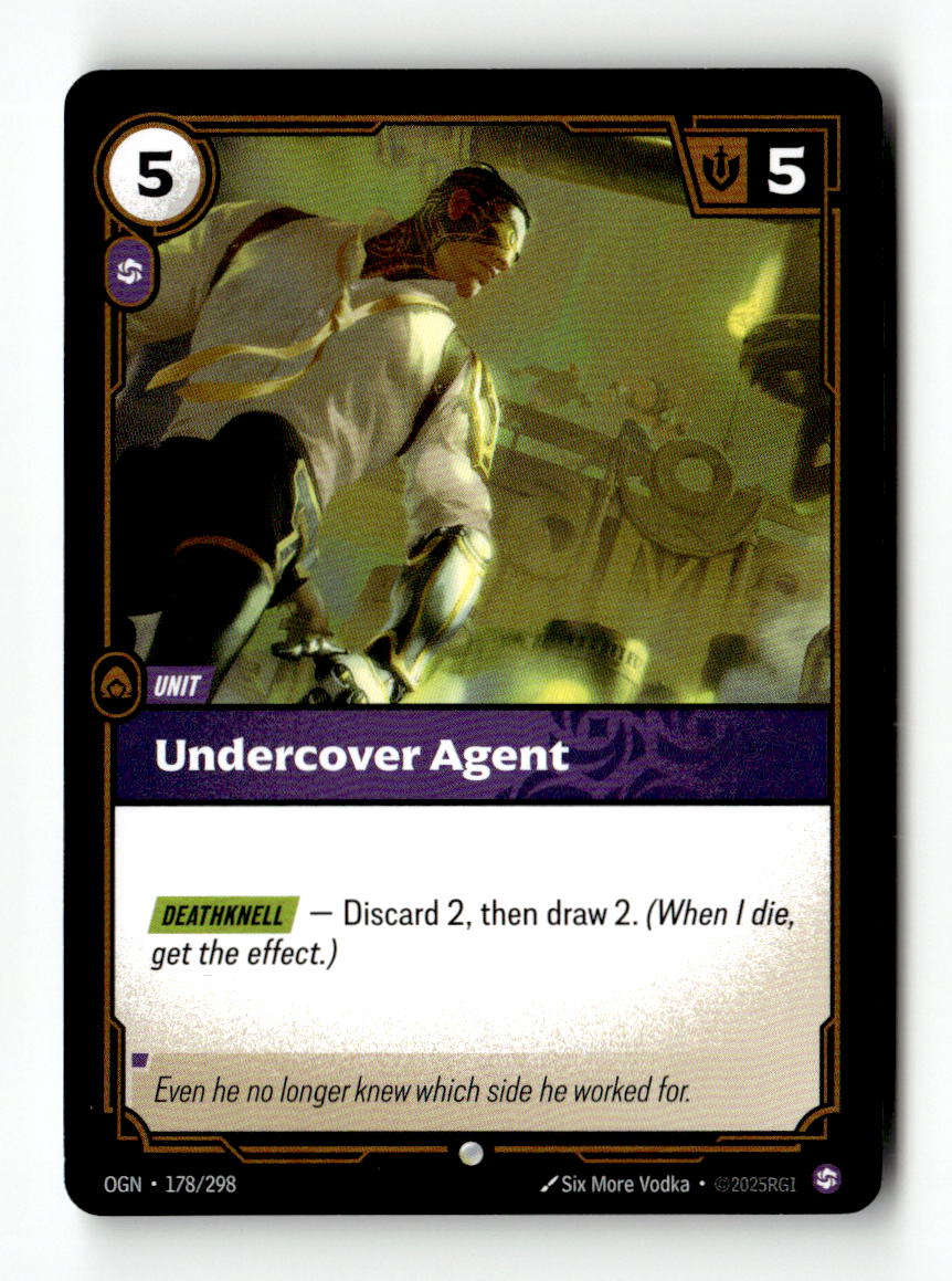 Undercover Agent | Lightly Played / English / Normal