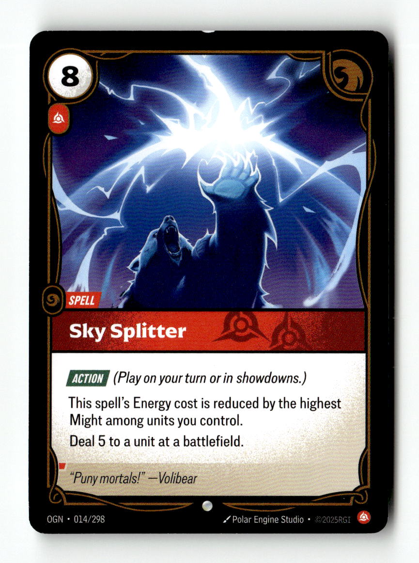 Sky Splitter | Lightly Played / English / Normal