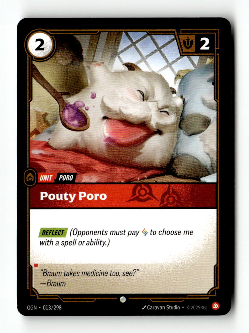 Pouty Poro | Lightly Played / English / Normal