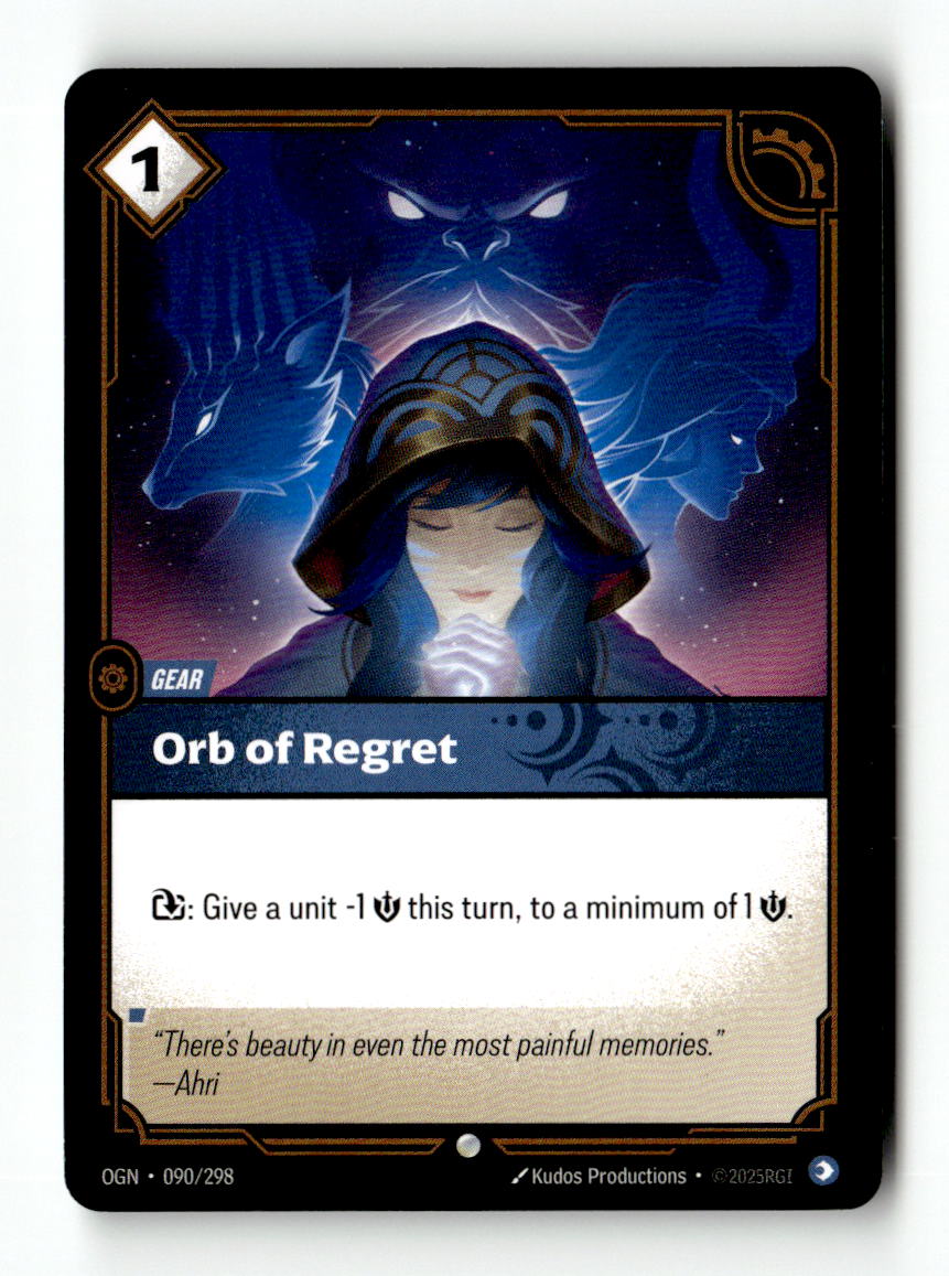 Orb of Regret | Lightly Played / English / Normal