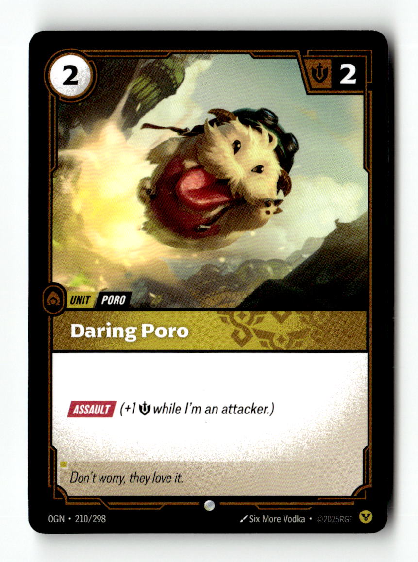 Daring Poro | Lightly Played / English / Normal