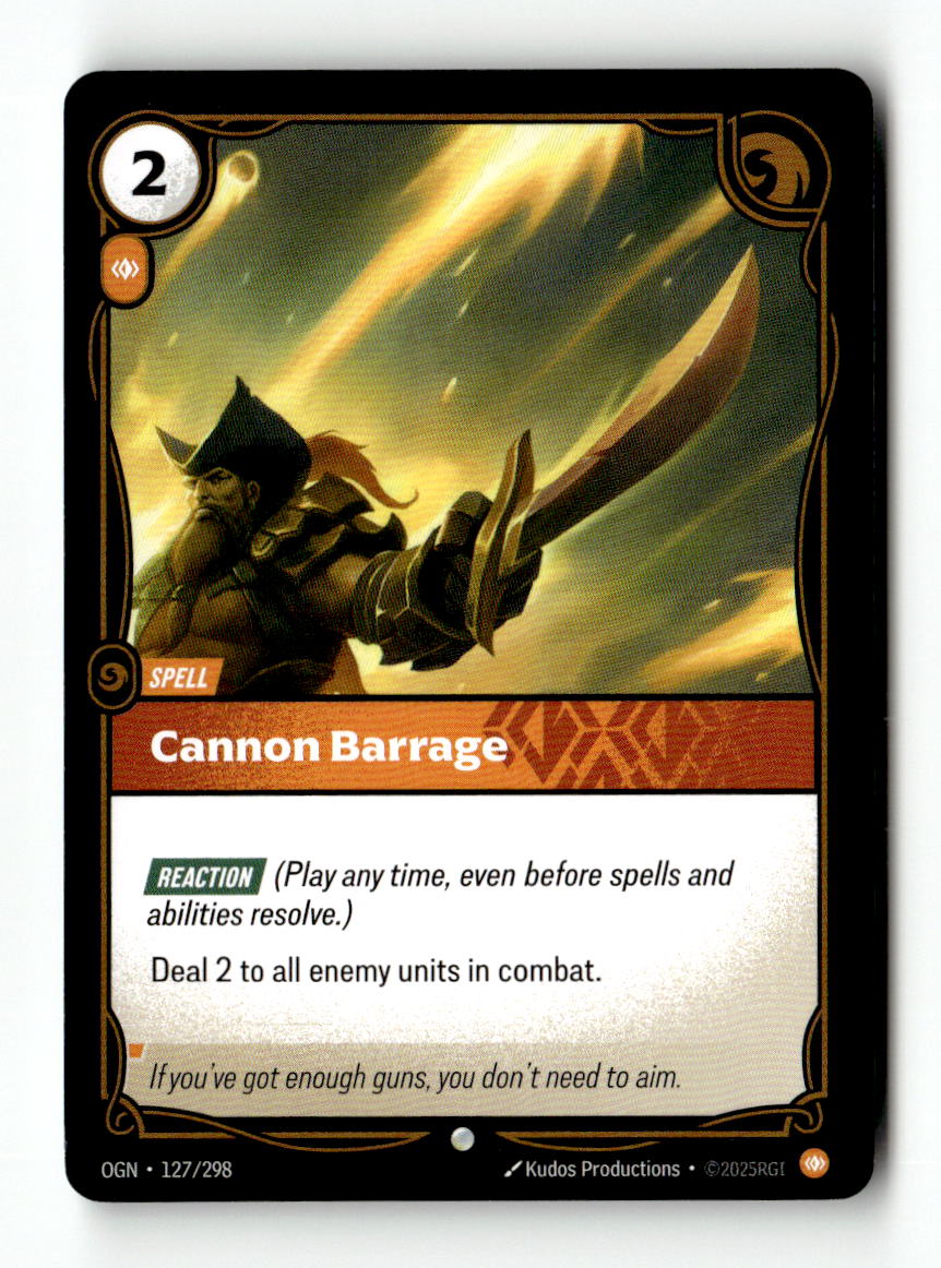 Cannon Barrage | Lightly Played / English / Normal