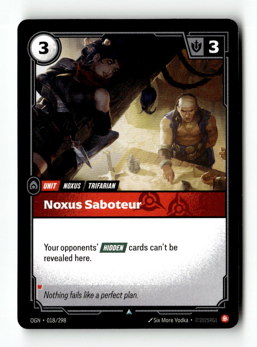 Noxus Saboteur