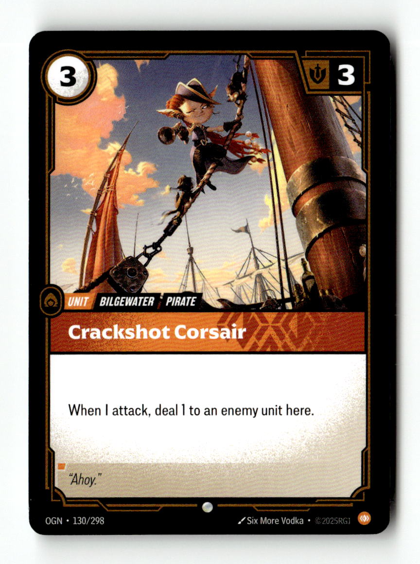 Crackshot Corsair | Lightly Played / English / Normal