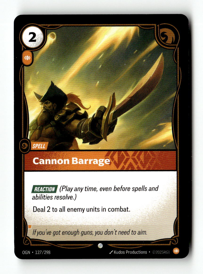 Cannon Barrage | Lightly Played / English / Normal