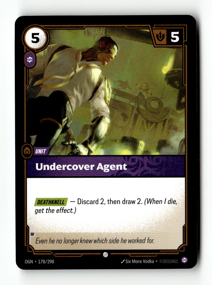 Undercover Agent | Lightly Played / English / Normal