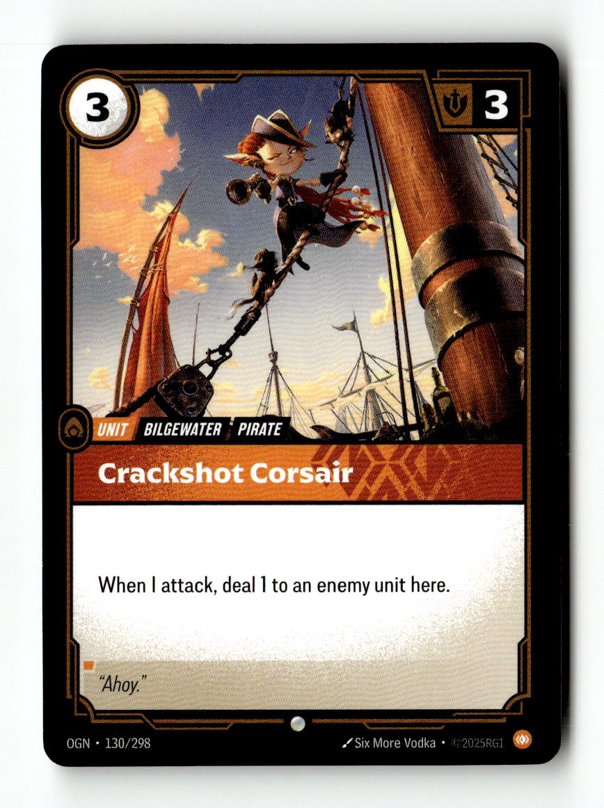 Crackshot Corsair | Lightly Played / English / Normal
