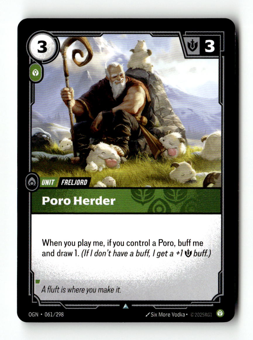 Poro Herder | Lightly Played / English / Normal
