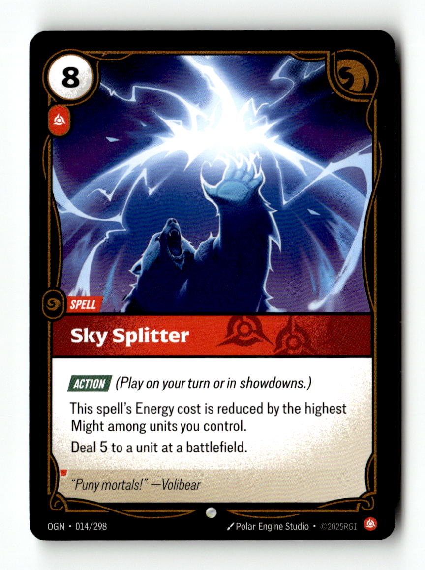 Sky Splitter | Lightly Played / English / Normal