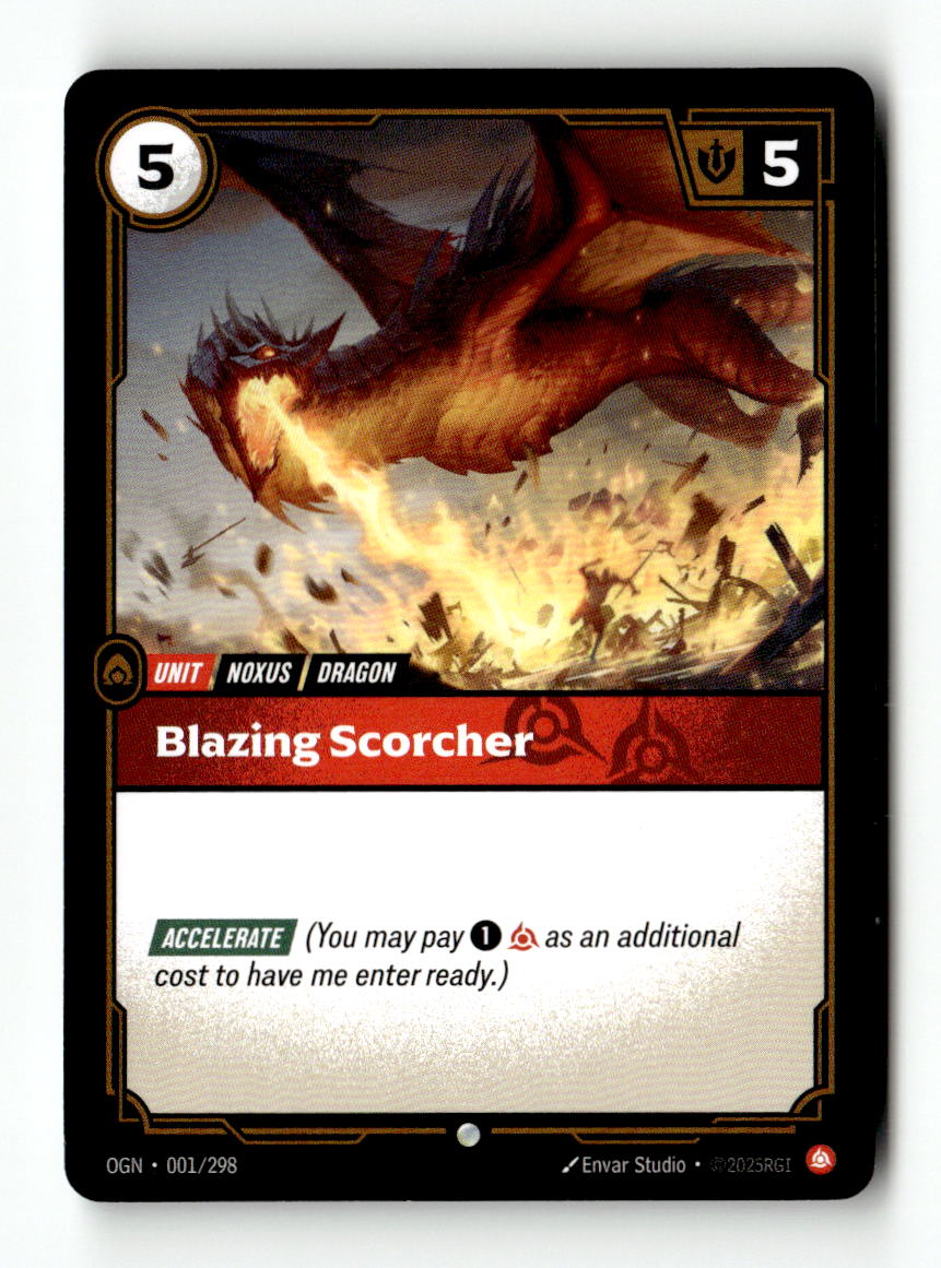 Blazing Scorcher | Lightly Played / English / Normal