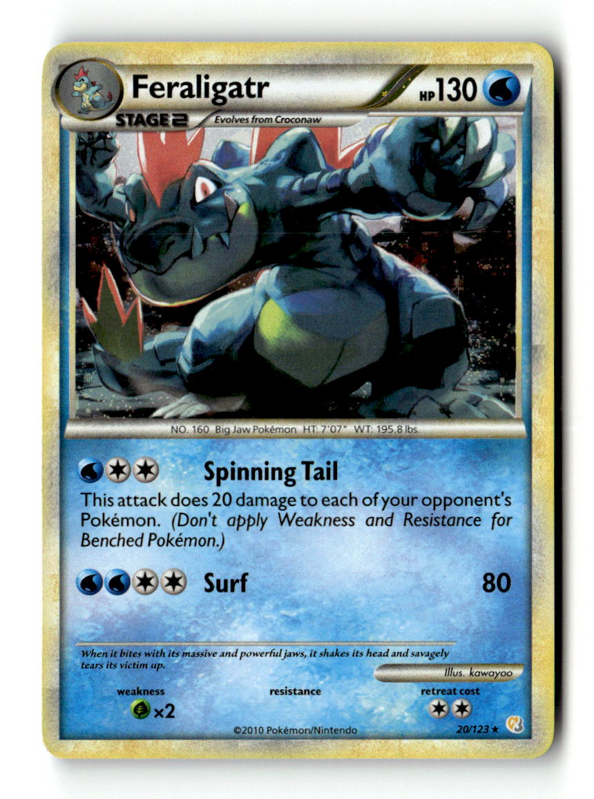Feraligatr - 20/123 (Cosmos Holo)