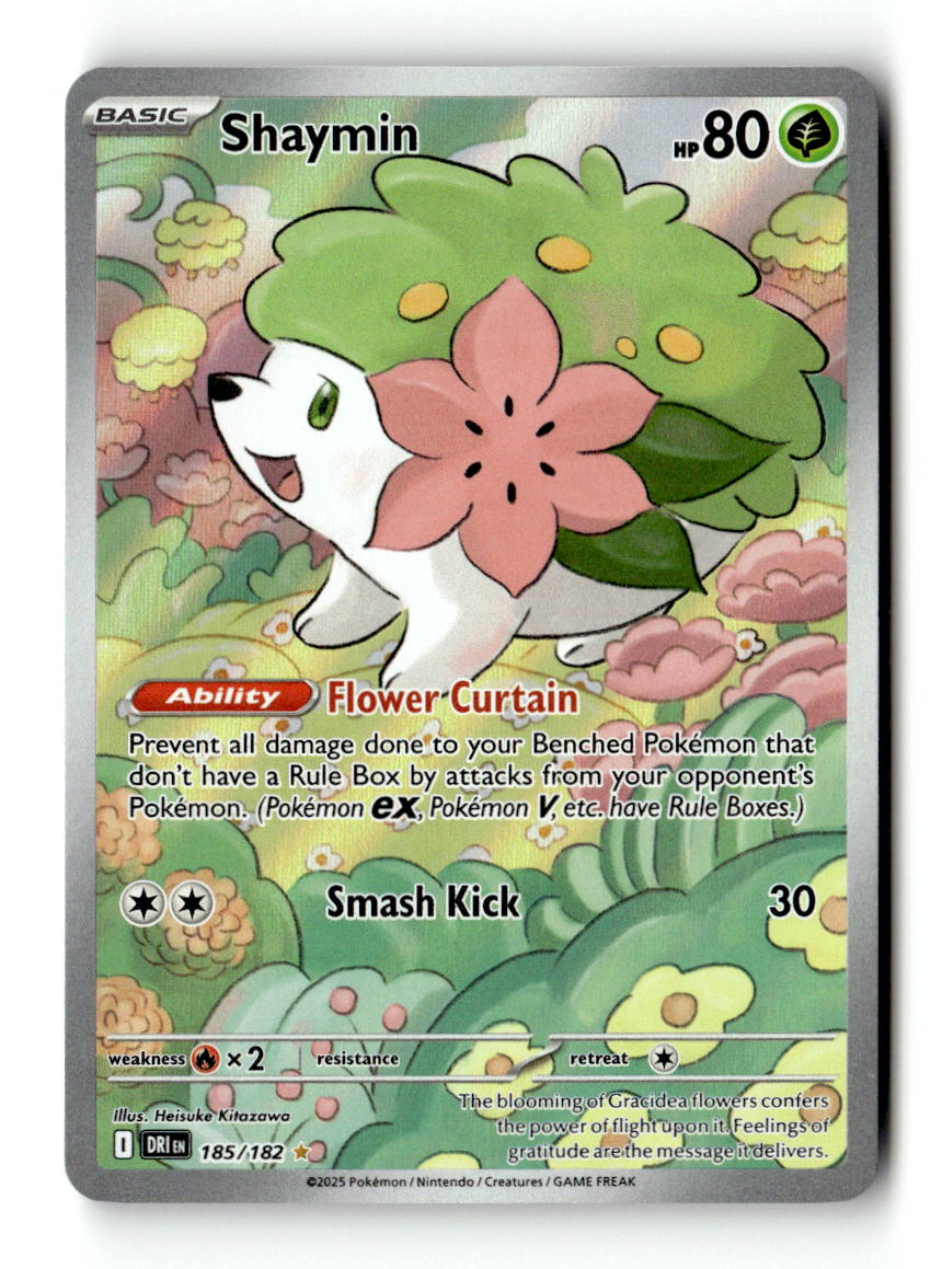 Shaymin - 185/182 | Lightly Played / English / Holofoil