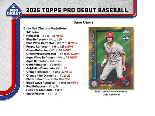 2025 Topps Pro Debut Baseball - Hobby Jumbo Box