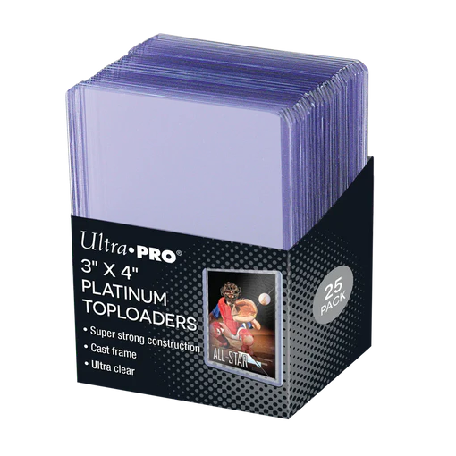 TOP LOADER PLATINUM 3X4" 25CT